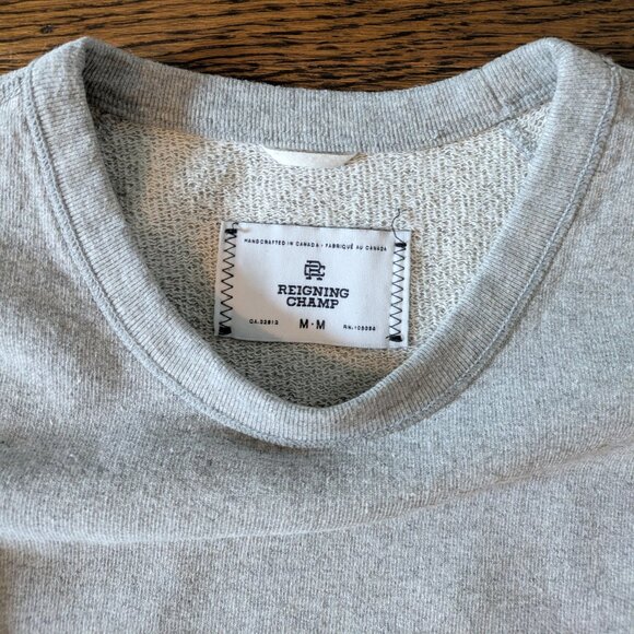 Reigning Champ sweatshirt, Medium - Picture 2 of 3